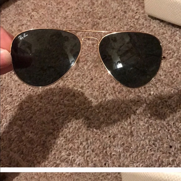 Ray-Ban Accessories - Authentic RayBan aviator polarized sunglasses